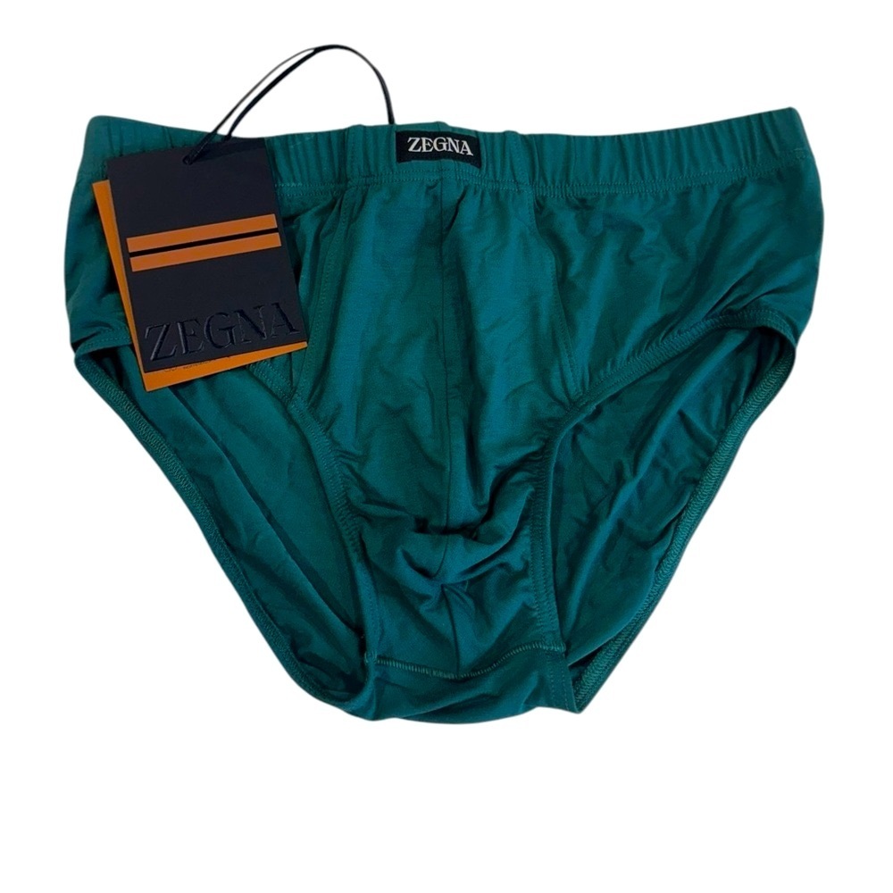 ZEGNA****Dark Green Men’s Briefs****Med. $138